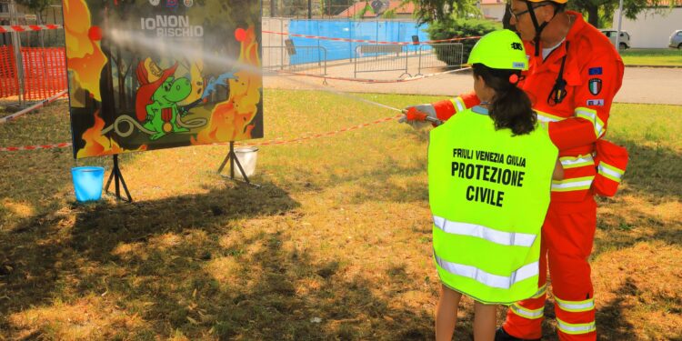 Mortegliano. Con la Protezione civile un “campo” per giovanissimi