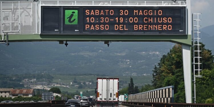 Brennero bloccato, sabato da bollino rosso sulla A4 Venezia-Trieste