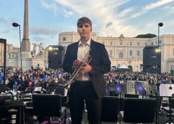 Da Pozzuolo alla Festa della Repubblica a Roma. Cristiano Brusini: «Che gioia suonare davanti a Mattarella»