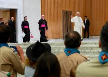 Il Papa agli Scout: «Diffondete il linguaggio della pace». Una settantina dal Friuli