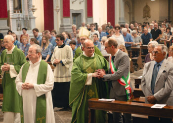 Artegna. Gioia per l’ingresso di padre Luigi Bettin