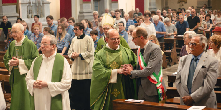 Artegna. Gioia per l’ingresso di padre Luigi Bettin