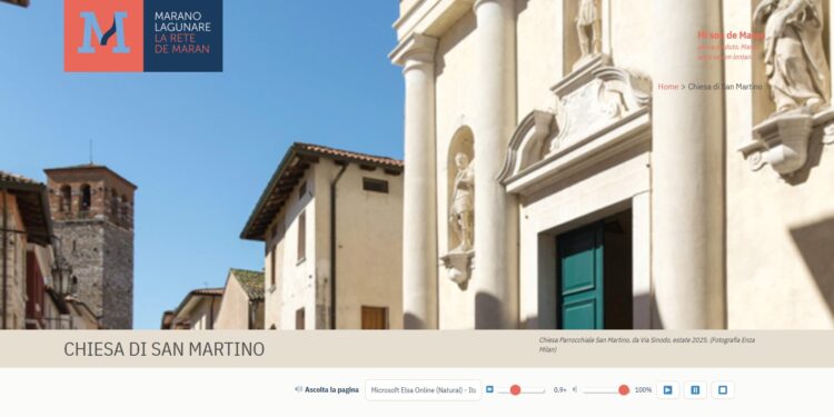 Marano, nel rinnovato portale tutti i tesori della Pieve di San Martino