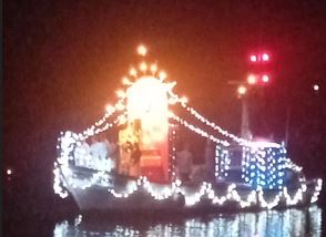 Porto Nogaro. Madonna della neve, processione con mons. Lamba