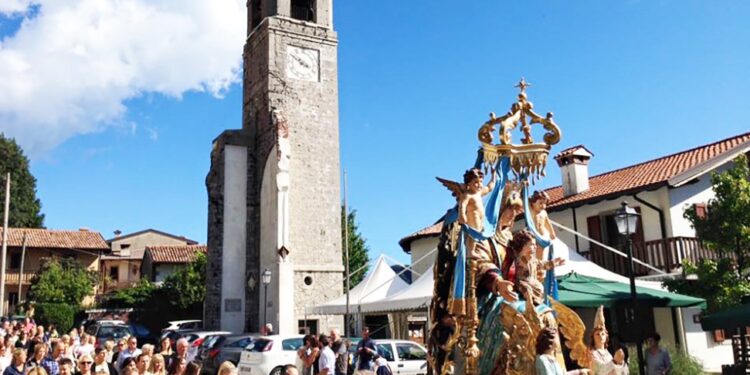 Canebola in festa per la Madonna della vendemmia