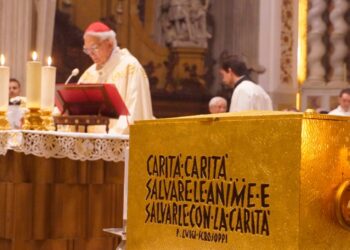 Nel giorno di San Scrosoppi, Santa Messa con i volontari della Carità