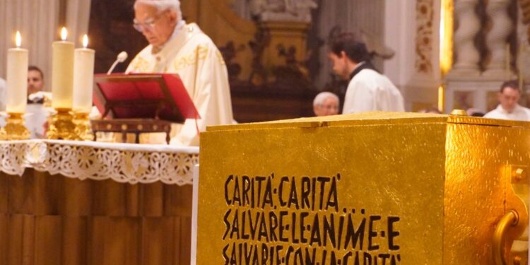 Nel giorno di San Scrosoppi, Santa Messa con i volontari della Carità
