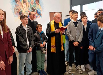 A Pontebba inaugurato il salone parrocchiale. A breve il nuovo campetto